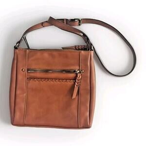 Sonoma Goods For Life® Sondra Hobo Bag Red Purse Removable Crossbody Strap NWT!